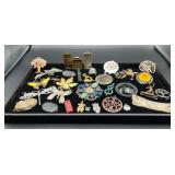 Collection of Mixed Pendants Costume Jewelry