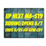 UP NEXT MA-S19 OPENS 5/7 - ENDS 5/21 6PM CDT