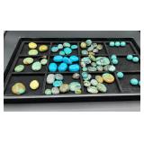 Mixed Lot Large Gemstone Beads