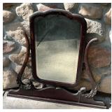 Antique Vanity Dresser Cabinet / Wall Mirror
