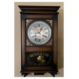 Alaron 31-day Regulator Wall Clock