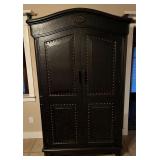 Entertainment Cabinet with Double Hinged Doors