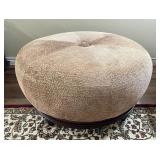 Bombay Large Round Ottoman