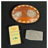 Money Clip Pocket Knife / Lighter / Buckle