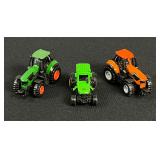 2 Deutz-Fahr Tractor & 1 Matchbox Tractor Toys