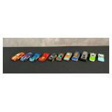 Lot of 11 Hot Wheels Die Cast Toy Cars