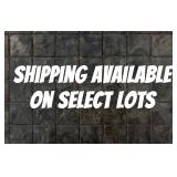 SHIPPING AVAILABLE
