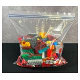 LEGO & Generic Blocks Pieces in Large Baggie