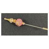 Painted Glass Art Stick Pin