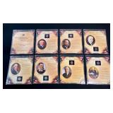 Lot of 7 Presidential $1 Coins