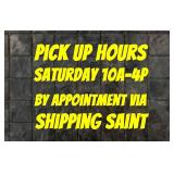 PICK UP HOURS