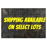 SHIPPING AVAILABLE