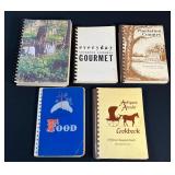 Collection of Spiral Cook Books