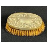Antique Sterling Palm Hair Brush