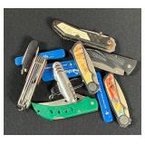 Mixed Lot Folding Knives