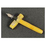 3.5ï¿½ Vintage Fountain Pen Stainless14k Gold Plated