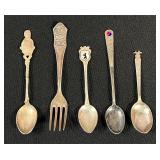Collectorï¿½s Spoons 800 Silver