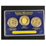 James Madison 1st Day Issue Presidential $1 Coins
