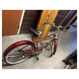 RED ELECTRA 3 SPEED BEACH CRUISER BIKE