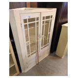 VINTAGE CORNER CABINET