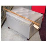 UPHOLSTERED OTTOMAN