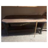 LARGE METAL WORKTABLE