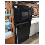 BLACK LG FRIDGE/ FREEZER