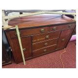 5 DRAWER 2 DOOR DRESSER