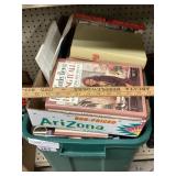 GREEN TUB OF BOOKS