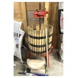 HAND CRANKED APPLE PRESS