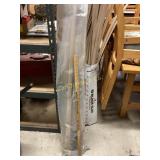 LOT OF VINYL CHAIN LINK FENCE INSERTS, VERY CLEAN
