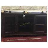 DARK WOOD TV CONSOLE