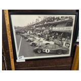 1967 LE MANS LIM. ED. FRAMED ART PRINT 19/750