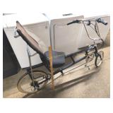 COMPACT LONG WHEEL BASE RECUMBENT BIKE