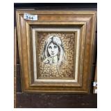 VINTAGE FRAMED ART BY F. WILY