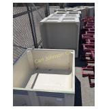 LOT OF 7 HALF TON MACROBINS