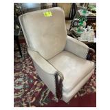 VINTAGE ROCKING CHAIR WITH GOOSE HEAD ARMS