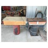 PAIR OF HOMEMADE PARTS WASHERS