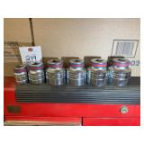 GROUP OF KING TONY 3/4 IN DRIVE SOCKETS, 1-3/16 IN
