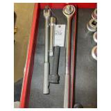 GROUP OF KING TONY 3/4 IN DRIVE SOCKET EXTENDERS,