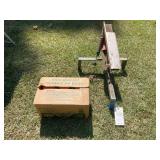 SKEET THROWER AND BOX OF SKEET