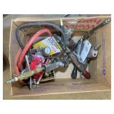 BOX CONTAINING MISC PNEUMATIC TOOLS, IMPACT, WRENC