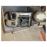 PORTER CABLE PORTABLE BAND SAW IN METAL CASE