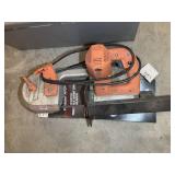 GENERAL ELECTRIC PORTABLE BAND SAW AND BLADES