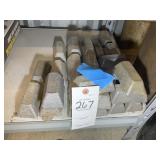 GROUP OF APPEARS TO BE LEAD WEIGHTS