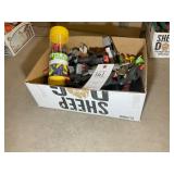 BOX CONTAINING MISC CLAMPS
