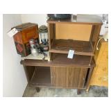 TWO SLIDING DOOR CABINETS, 23.5 IN X 15.5 IN X 23