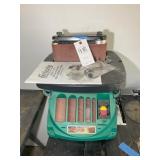 GRIZZLEY OSCILLATING EDGE BELT AND SPINDLE SANDER,