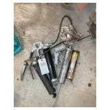 GROUP OF MISC GREASE GUNS