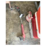 ELECTRIC STRING TRIMMER AND BLOWER